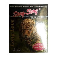 Song~Song Deluxe Condoms Dotted 3 Pcs